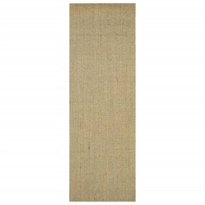 Foto van Vidaxl vloerkleed 66x200 cm natuurlijk sisal taupe