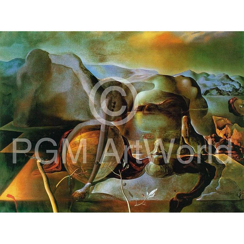 Foto van Salvador dali - l'senigme sans fin, 1938 kunstdruk 80x60cm