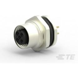 Foto van Te connectivity t4141012051-000 sensor/actuator steekconnector m12 aantal polen: 5 bus, inbouw 1 stuk(s)