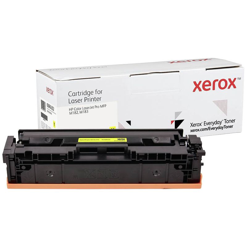 Foto van Xerox everyday toner single vervangt hp 216a (w2412a) geel 850 bladzijden compatibel toner