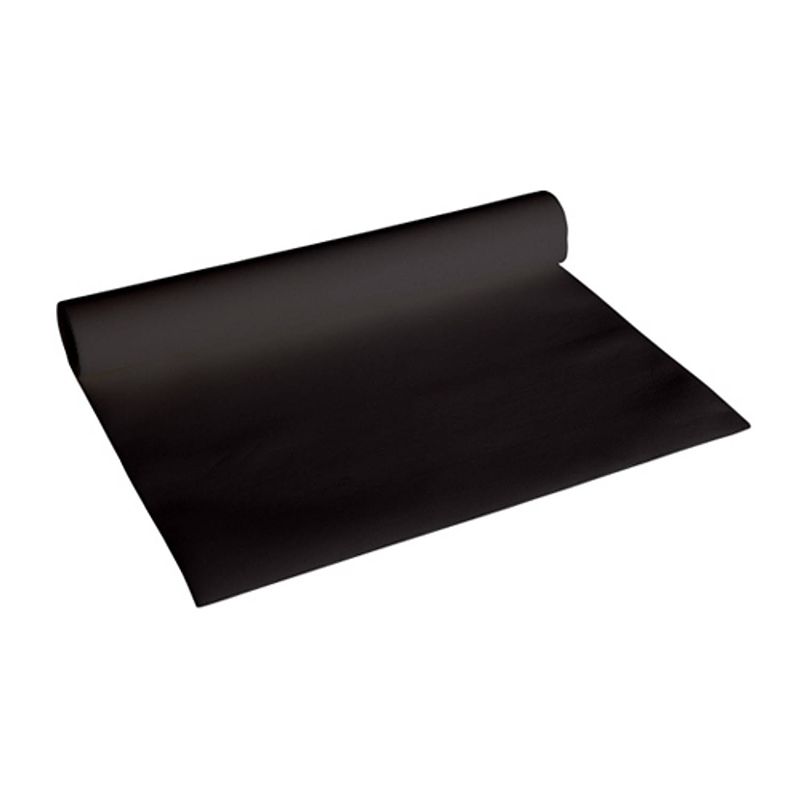 Foto van Cosy & trendy tafelloper - 0,40 x 4,8 meter (zwart)