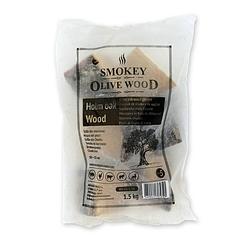 Foto van Rookchunks nr.5 1,5 kg steeneik smokey olive wood