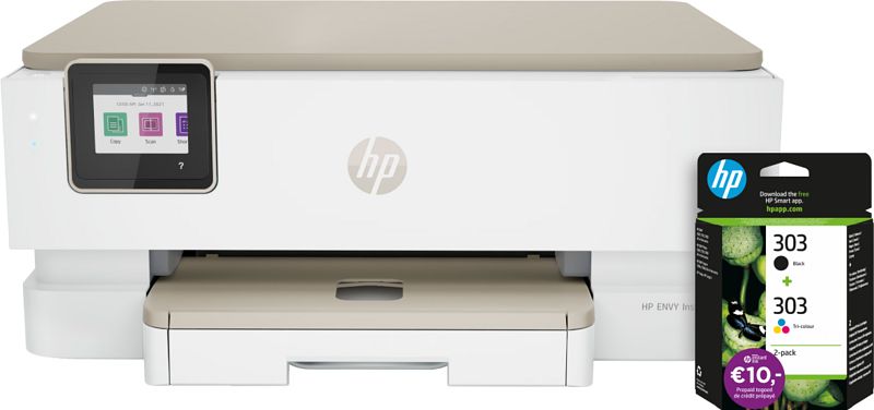 Foto van Hp envy inspire 7224e + 1 set extra inkt