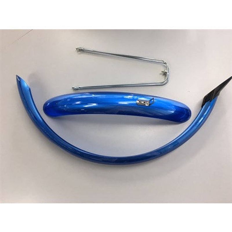 Foto van Eurofender stel spatborden 20 inch 58mm pvc blauw eurofender