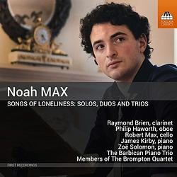 Foto van Noah max: songs of loneliness - solos, duos & trios - cd (5060113446381)