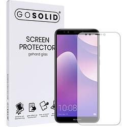 Foto van Go solid! huawei y7 (2018) screenprotector gehard glas