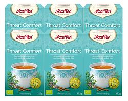 Foto van Yogi tea throat comfort voordeelverpakking