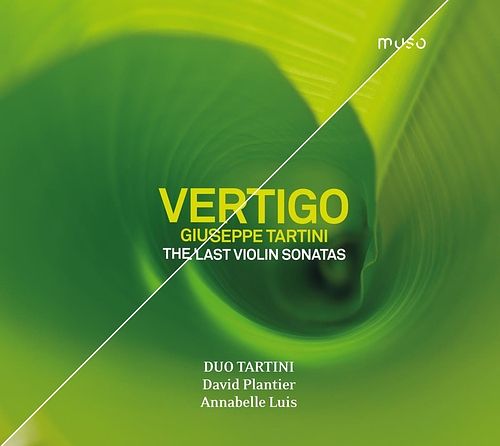 Foto van Vertigo - giuseppe tartini, the last violon sonata - cd (5425019973407)