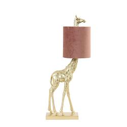 Foto van Light & living - tafellamp giraffe - 26x16x61cm - goud