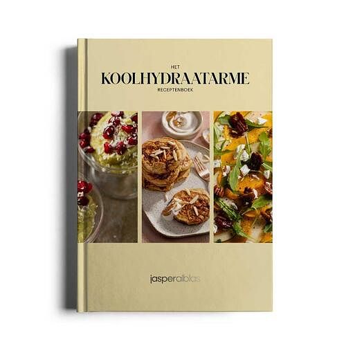 Foto van Het koolhydraatarme receptenboek - jasper alblas - hardcover (9789083090719)