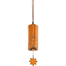 Foto van Meinl sonic energy cosmic bamboo chimes aurora wind chimes