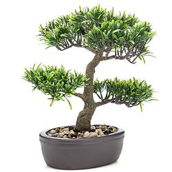 Foto van Bonsai podocarpus kunstplant 32cm