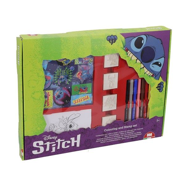 Foto van Stitch stempeldoos maxi 22-delig