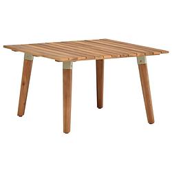 Foto van Vidaxl tuintafel 60x60x36 cm massief acaciahout