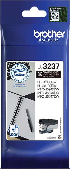 Foto van Brother lc-3237 cartridge zwart