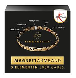 Foto van Lucovitaal yinmagnetic magneet armband goud