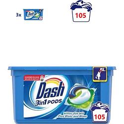 Foto van Dash pods 3in1 professional - (3x 35 pods = 105 washes)