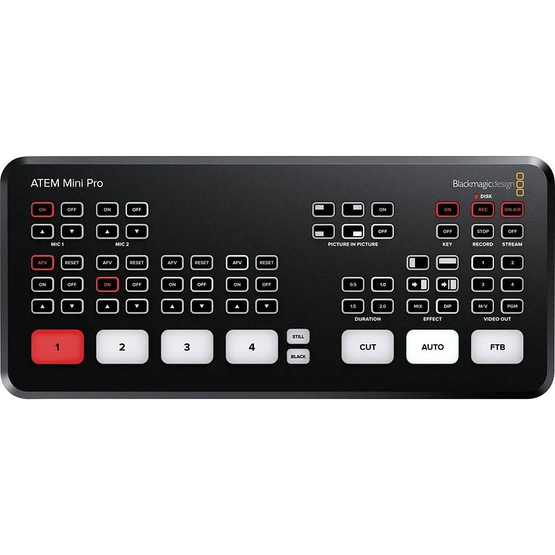 Foto van Blackmagic design atem mini pro bm-swatemminibpr videomixer