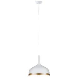 Foto van Paulmann neordic embla 79628 hanglamp led e27 20 w wit (mat), goud