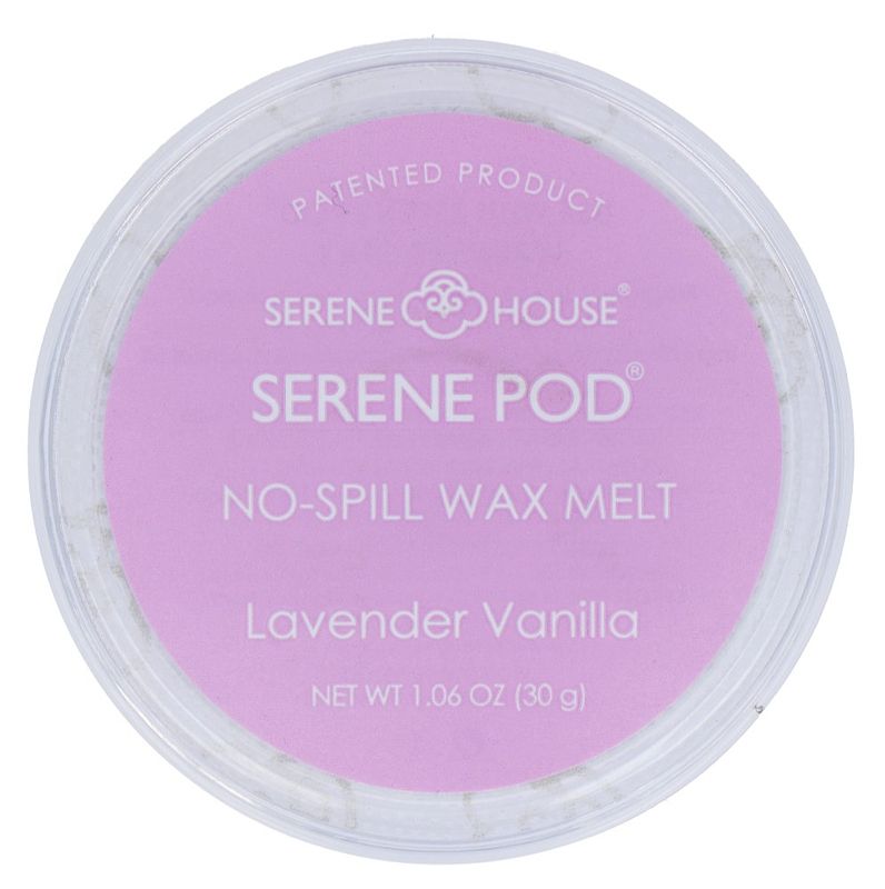 Foto van Serene no spill wax melt pod lavendel & vanille