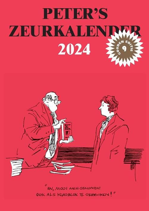 Foto van Peter'ss zeurkalender 2024 - peter van straaten - paperback (9789463361767)