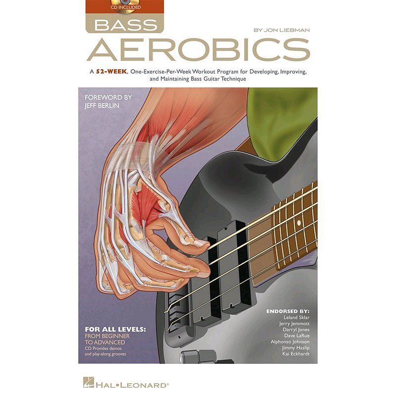 Foto van Hal leonard - jon liebman - bass aerobics