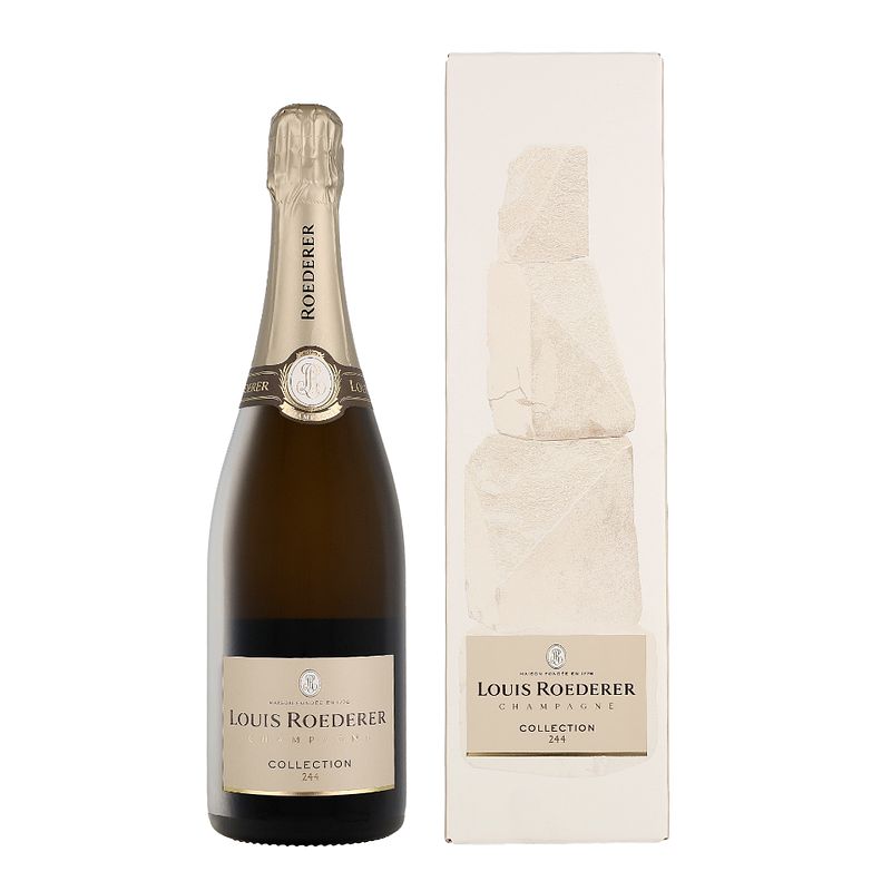 Foto van Louis roederer collection 244 75cl wijn + giftbox