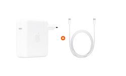 Foto van Apple 61w usb c power adapter + apple usb c oplaadkabel (2m)