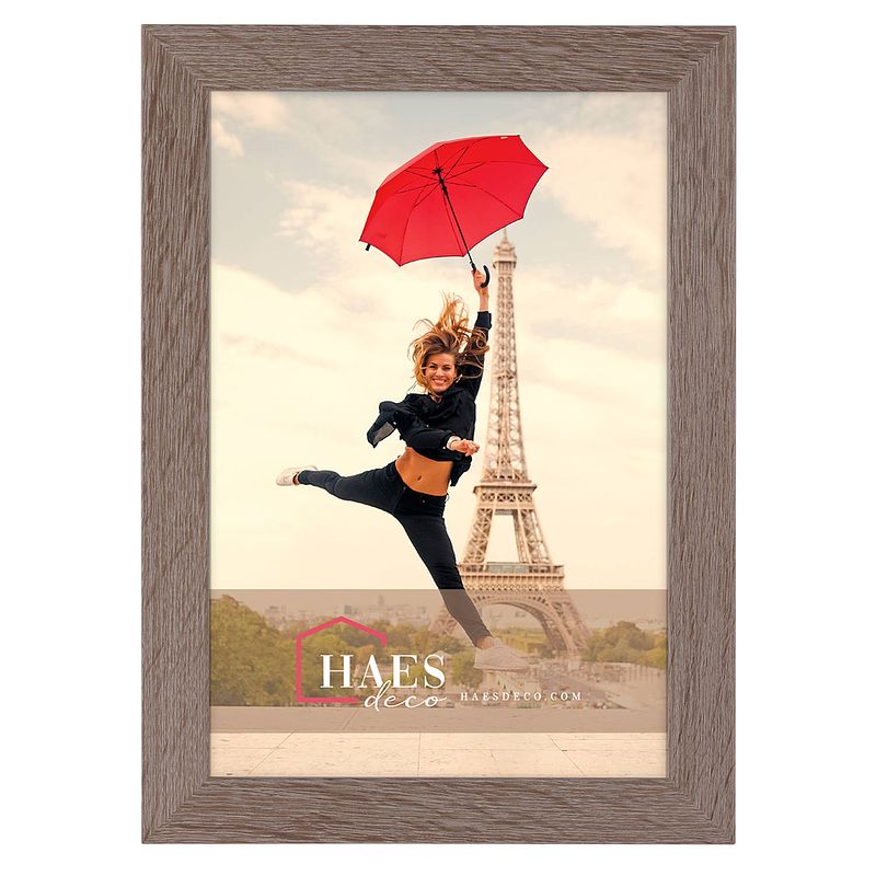 Foto van Haes deco - houten fotolijst paris bruin 20x30 - sp001215