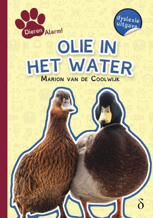 Foto van Olie in het water (dyslexie uitgave) - marion van de coolwijk - paperback (9789463244169)
