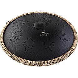 Foto van Meinl sonic energy octave steel black tongue drum, 16 inch, d kurd, 9 tonen