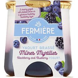 Foto van La fermiere roomyoghurt braambosbes 160g bij jumbo