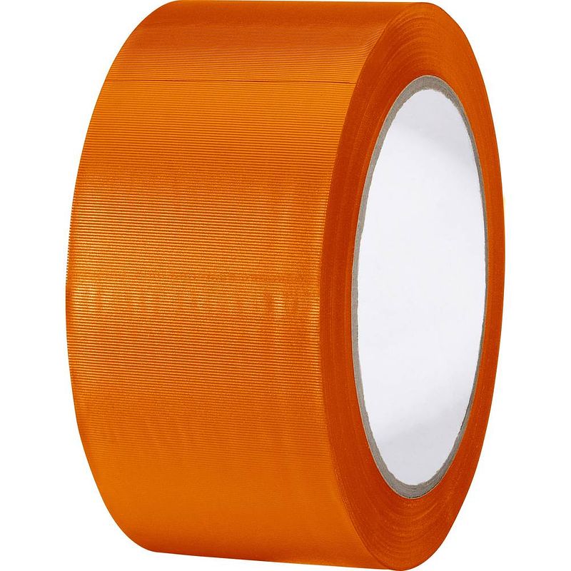 Foto van Toolcraft 83240o-c 83240o-c pvc-plakband oranje (l x b) 33 m x 50 mm 1 stuk(s)