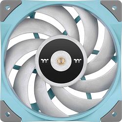Foto van Thermaltake toughfan 12 radiator fan pc-ventilator turquoise (b x h x d) 120 x 25 x 120 mm