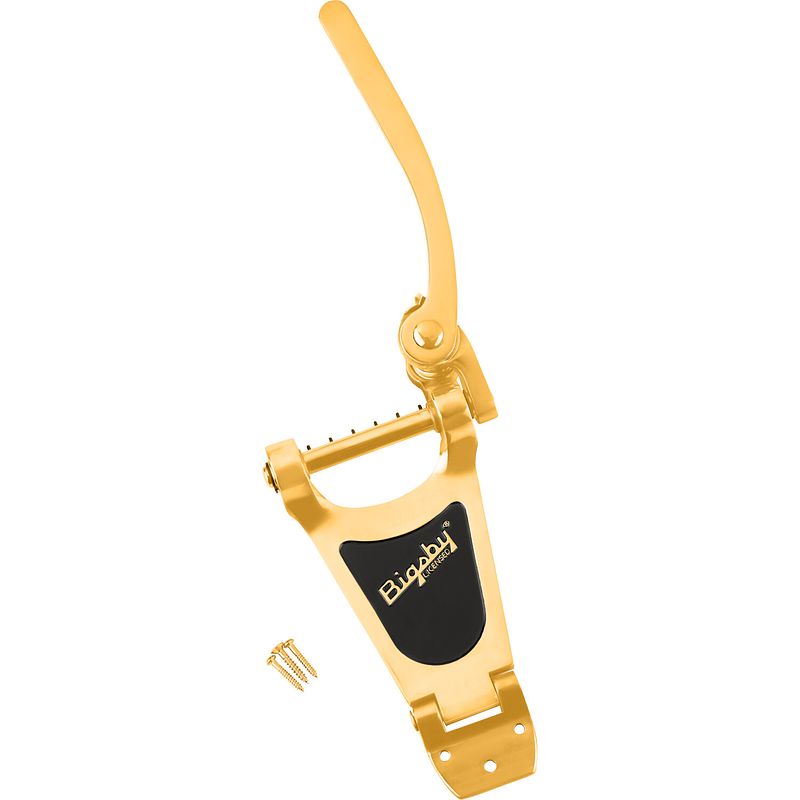 Foto van Bigsby licensed b30 gold vibrato staartstuk