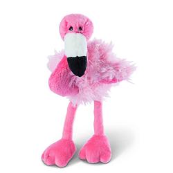 Foto van Nici flamingo pluche knuffel - roze - 20 cm - knuffeldier