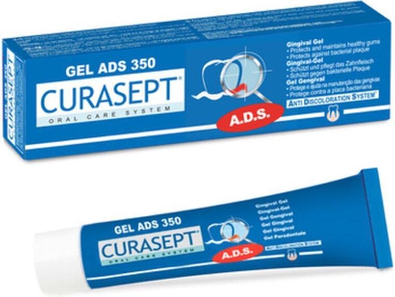 Foto van Curasept ads 350 gum gel 0.50% chx