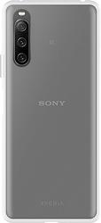 Foto van Just in case soft sony xperia 10 iv back cover transparant
