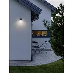 Foto van Konstsmide monza 7990-370 led-buitenlamp (wand) energielabel: f (a - g) led led vast ingebouwd 6 w antraciet