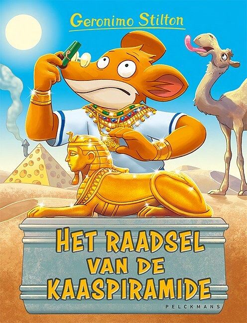 Foto van Het raadsel van de kaaspiramide - geronimo stilton - hardcover (9789464290707)