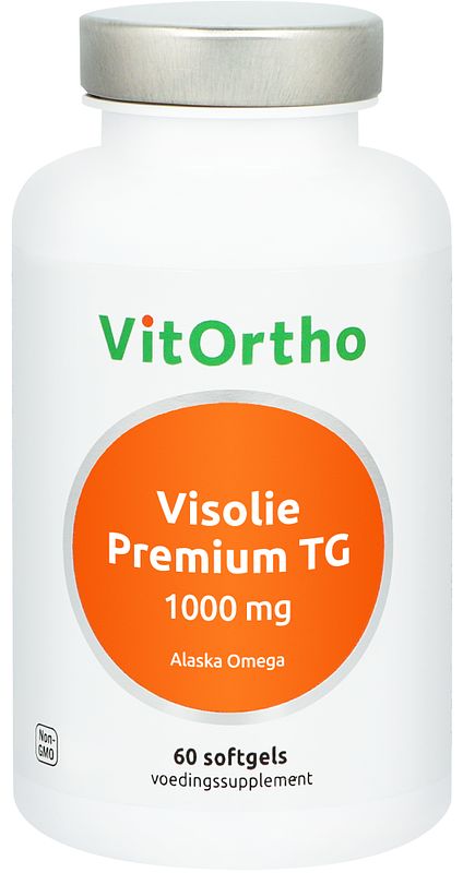 Foto van Vitortho visolie premium tg 1000mg