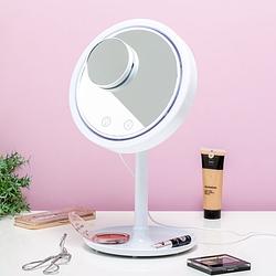 Foto van Make-up spiegel met verlichting en ventilator
