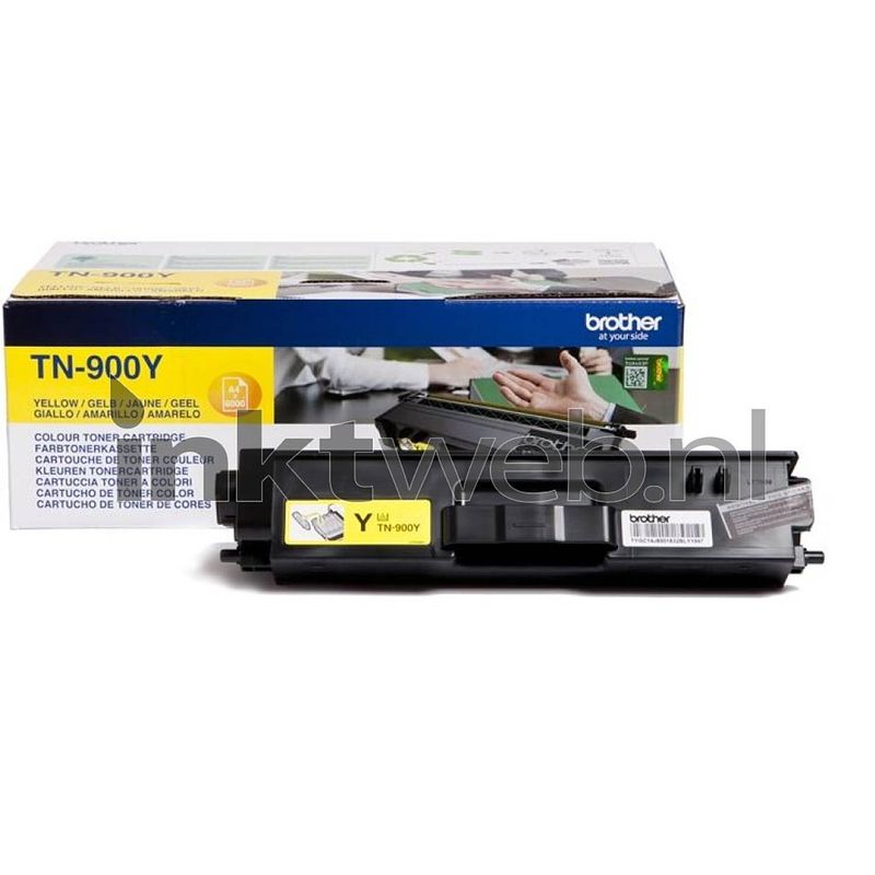 Foto van Brother tn-900y geel toner