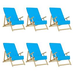 Foto van The living store strandlaken - - strandhanddoeken (60x135 cm) - turquoise