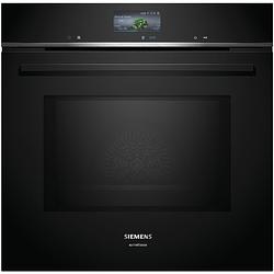 Foto van Siemens hm776gnb1f inbouw oven met magnetron zwart