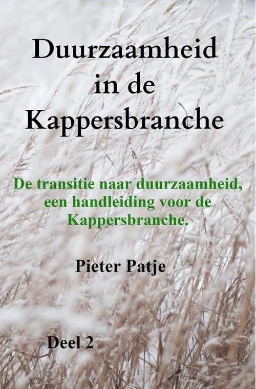 Foto van Duurzaamheid in de kappersbranche - pieter patje - paperback (9789403683485)