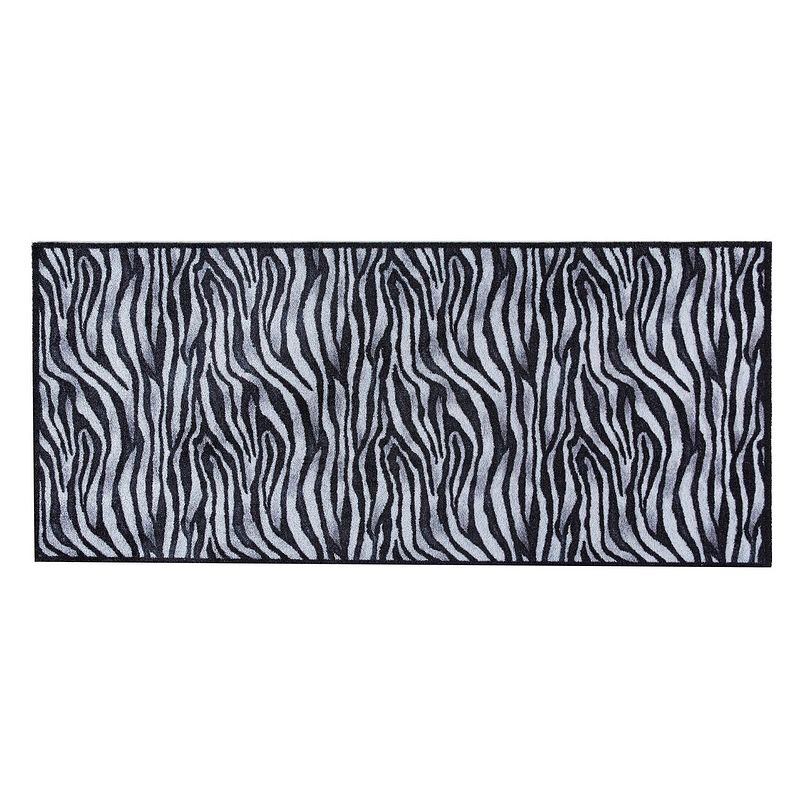 Foto van Md entree - design mat - universal - zebra - 67 x 150 cm