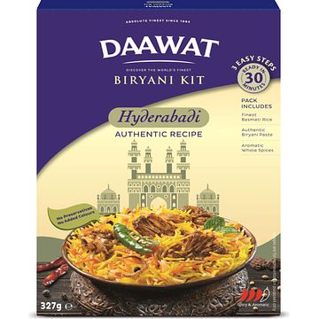 Foto van Daawat biryani hyderabidi 327g bij jumbo