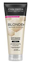 Foto van John frieda blonde+ repair system shampoo