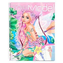 Foto van Topmodel create your kleurboek met stickers fantasy